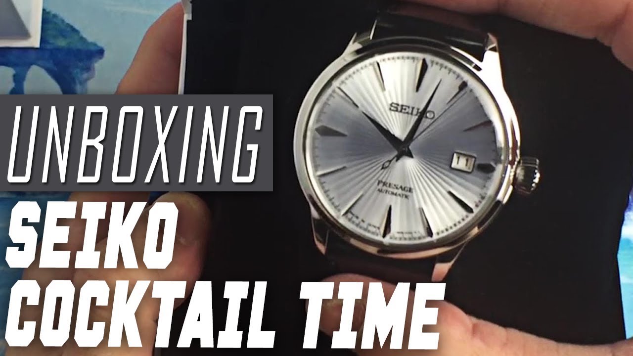 Seiko Presage Cocktail Time SRPB43 Unboxing & First Impressions