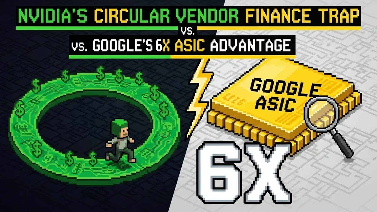 Nvidia's Circular Vendor Finance Trap vs. Google's 6X ASIC Advantage