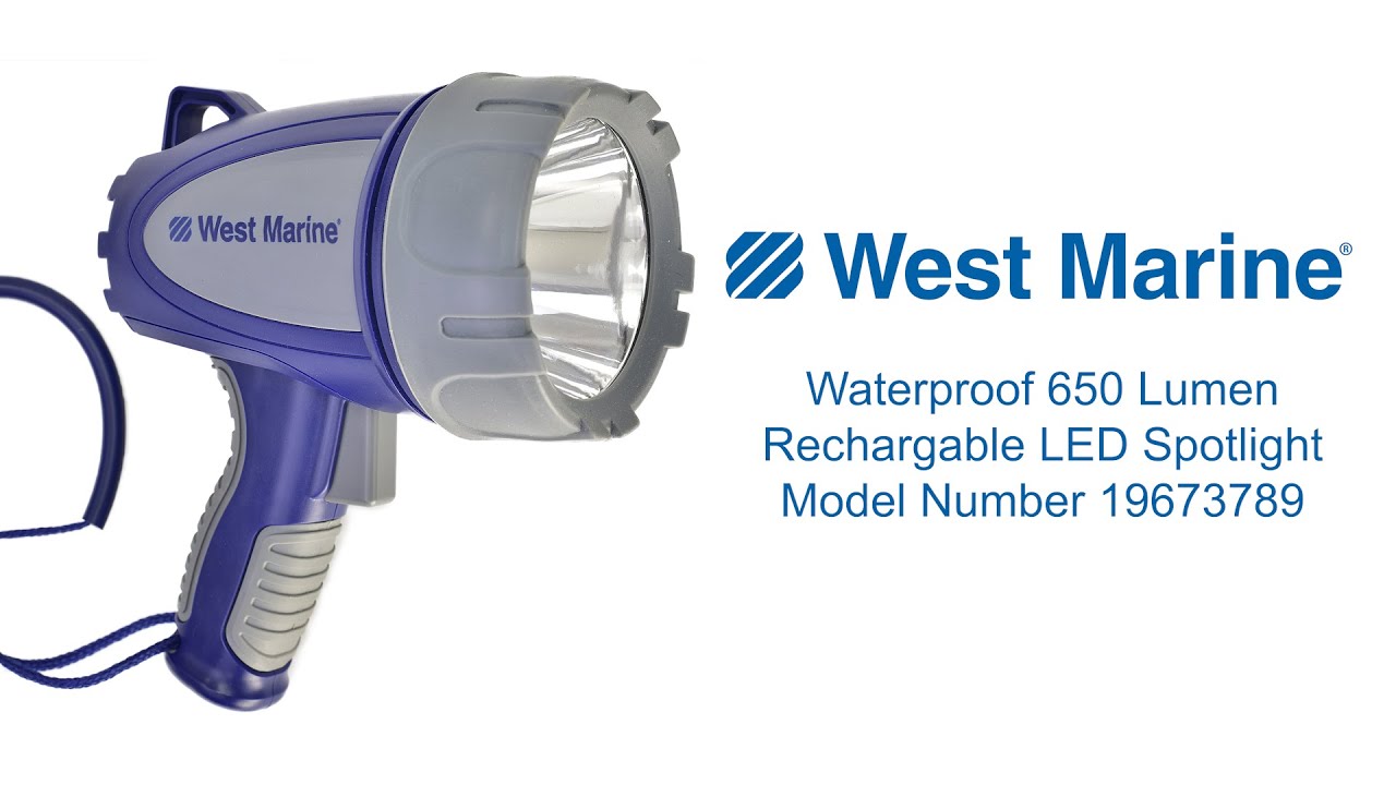 West Marine 650 Lumen LED Spotlight