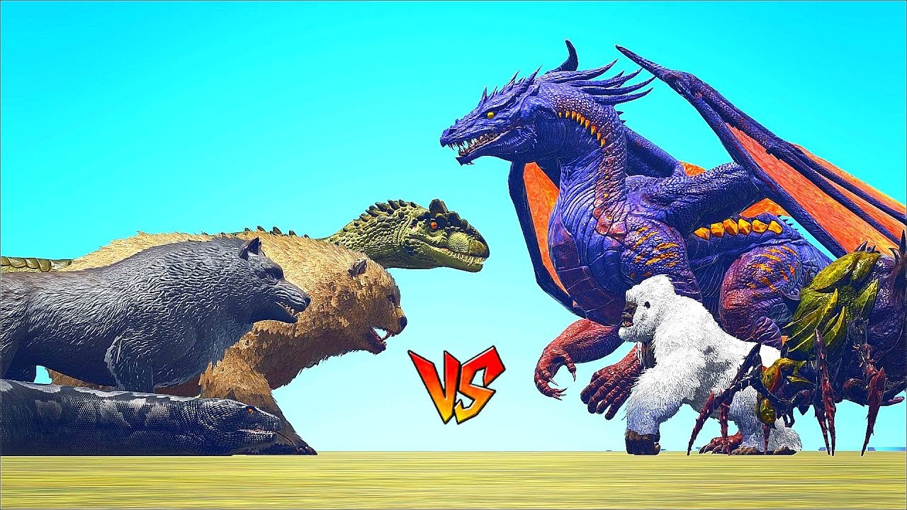 Ark Survival - GIANT DINOS vs ARK BOSSES [Ep.182]