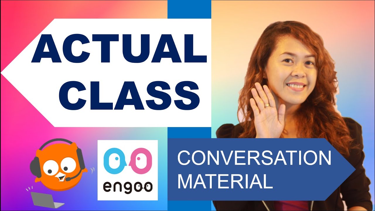 ENGOO ACTUAL CLASS|ENGOO SAMPLE CLASS~Conversation Material (Korean Student)