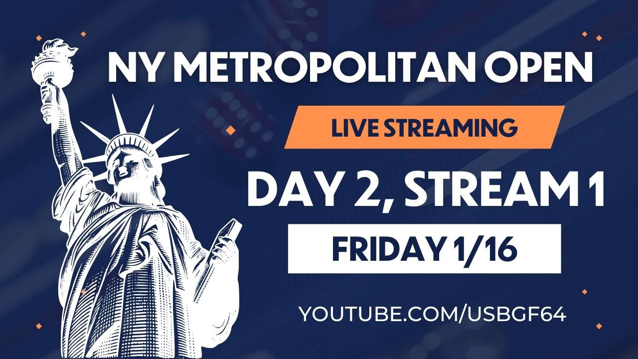2026 NY Metropolitan Open Backgammon Championship [Day 2, Stream 1]