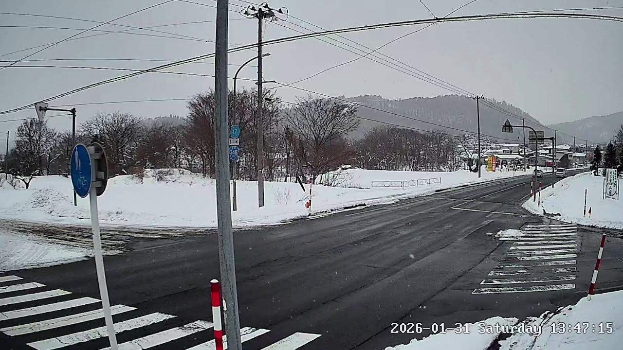 山形県西置賜郡白鷹町乙ライブカメラ Yamagata Nishiokitama Live camera.world.cam