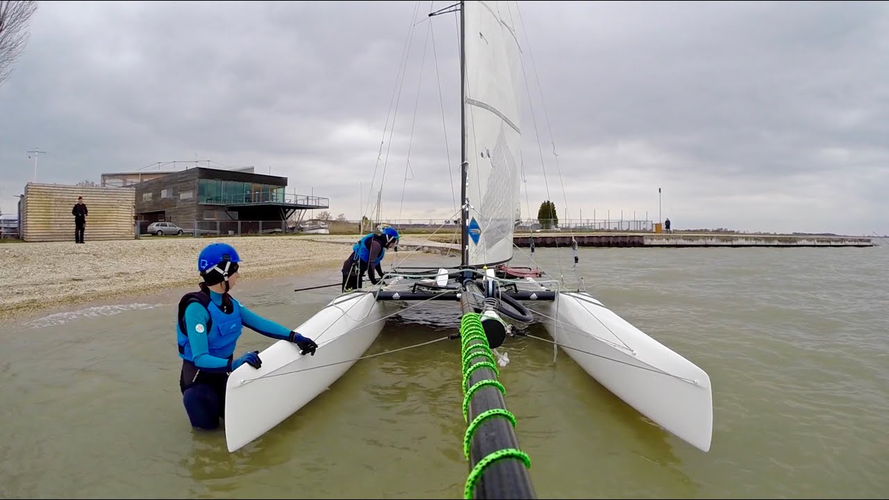 Cold Nacra 17 Training
