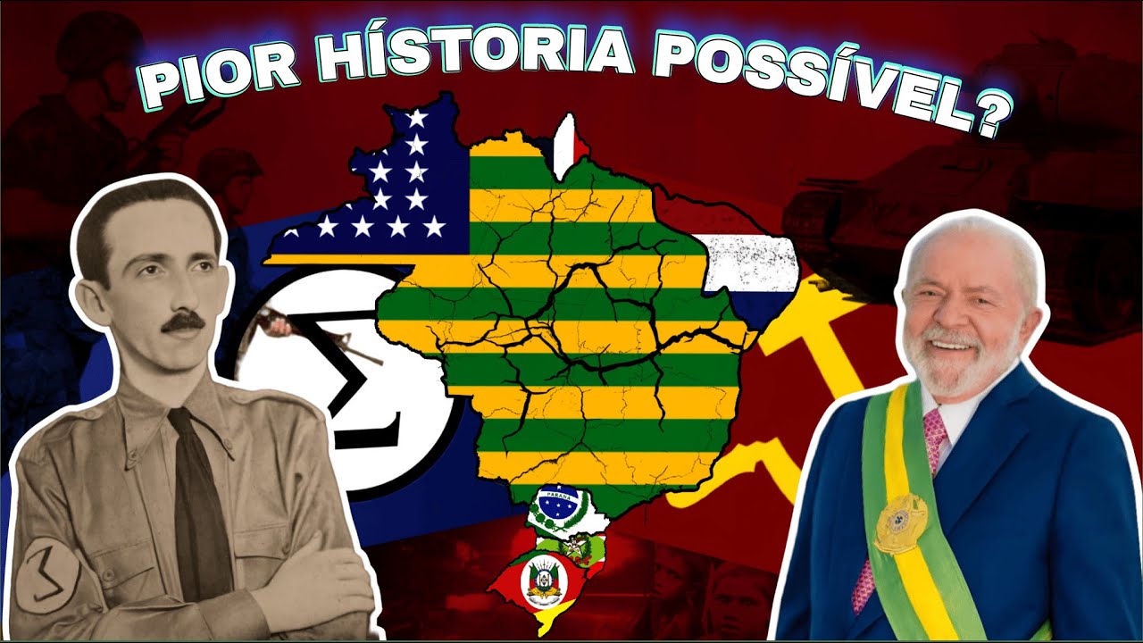 E SE A HISTÓRIA DO BRASIL FOSSE A PIOR POSSÍVEL? Brasil dividido?