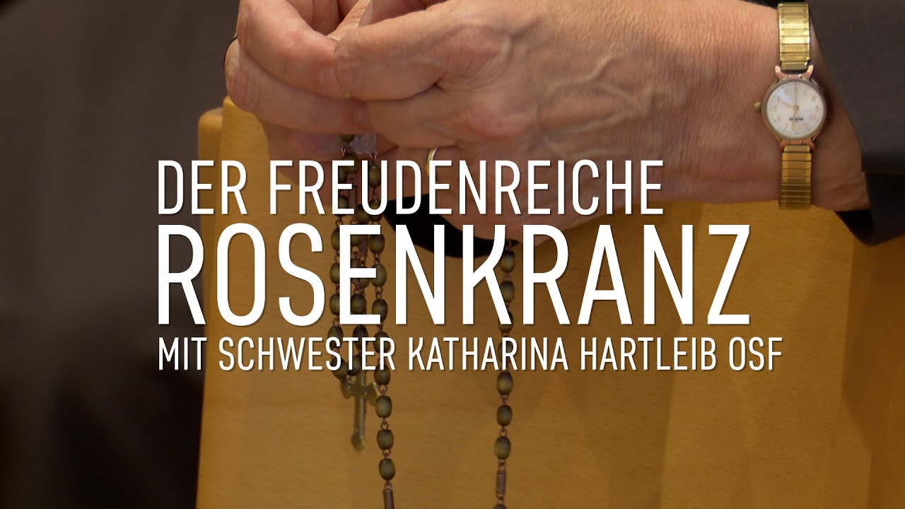 Freudenreicher Rosenkranz mit Schwester Katharina im Mutterhaus der Olper Franziskanerinnen