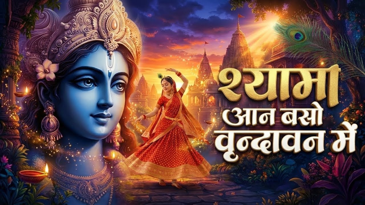 Shyama Aan Baso | श्यामा आन बसों वृन्दावन में | Shyama Aan Baso Vrindavan Mein | RadhaKrishna Bhajan