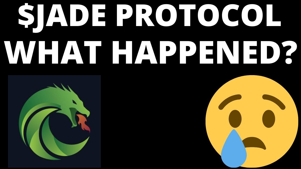 $JADE PROTOCOL PRICE *CRASH!!* (WHAT HAPPENED?)