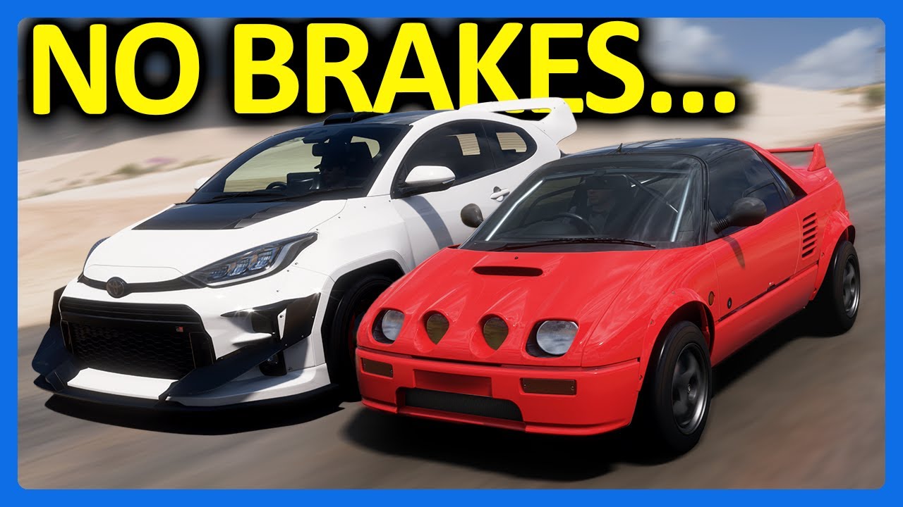 Forza Horizon 5 but We Don't Have Brakes...