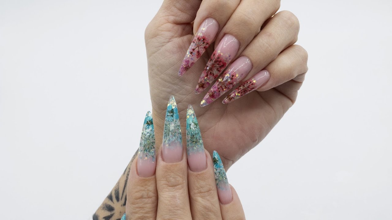 M'Nails - Jeudi Funny - Popits fleurs séchées