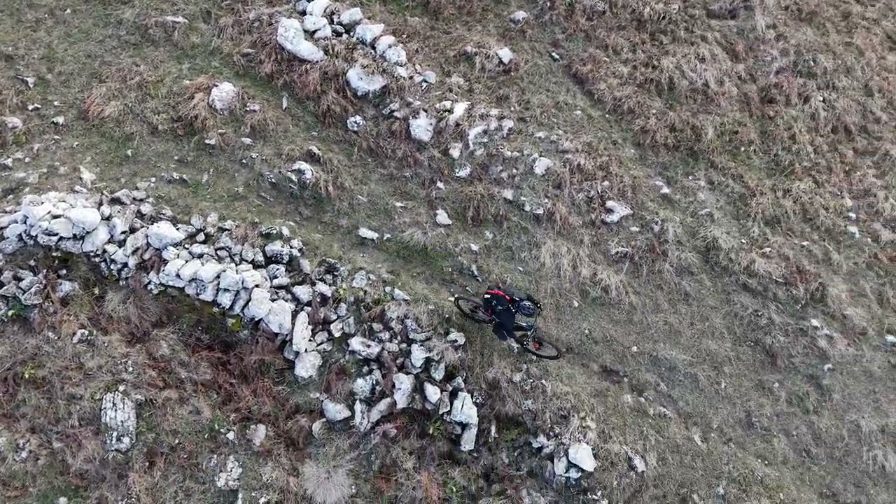 Lupo trail integrale à vol d'oiseau