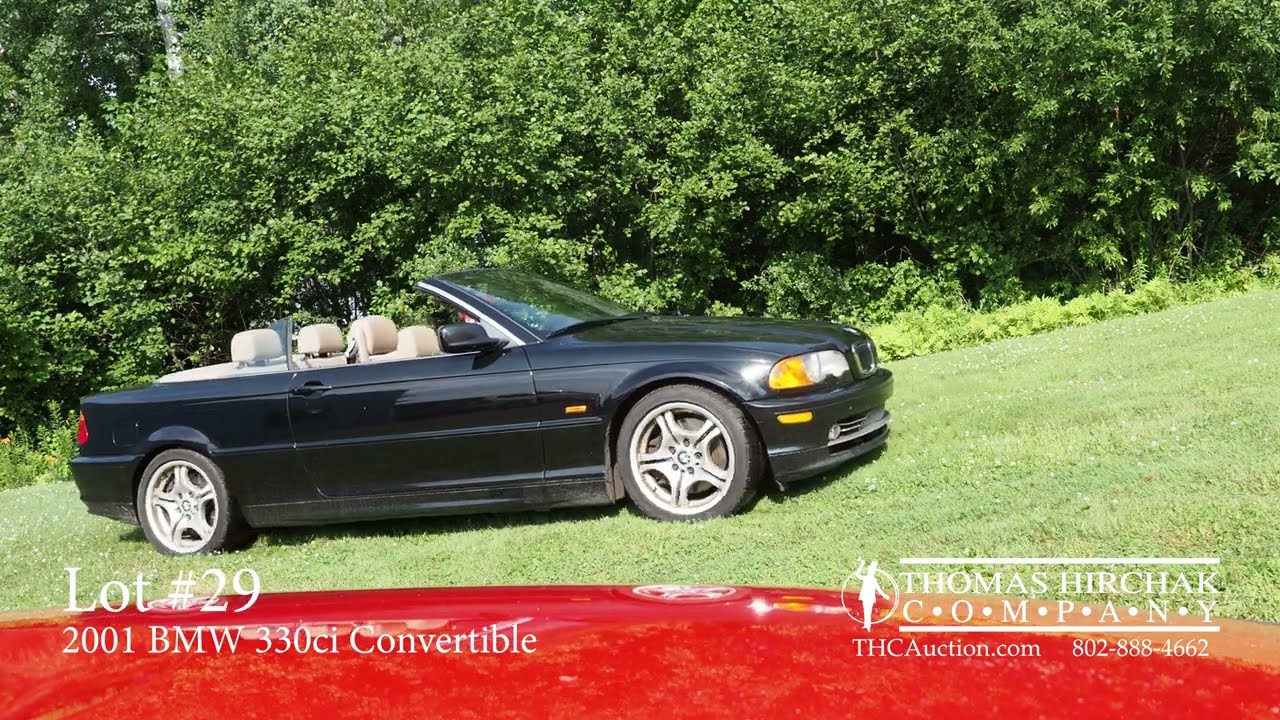2001 BMW 330ci Convertible Up For Auction