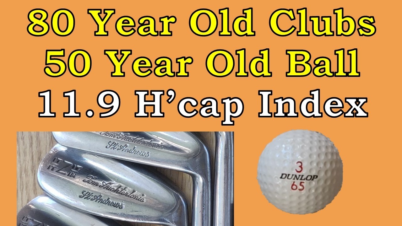 Playing with ANCIENT GOLF GEAR?