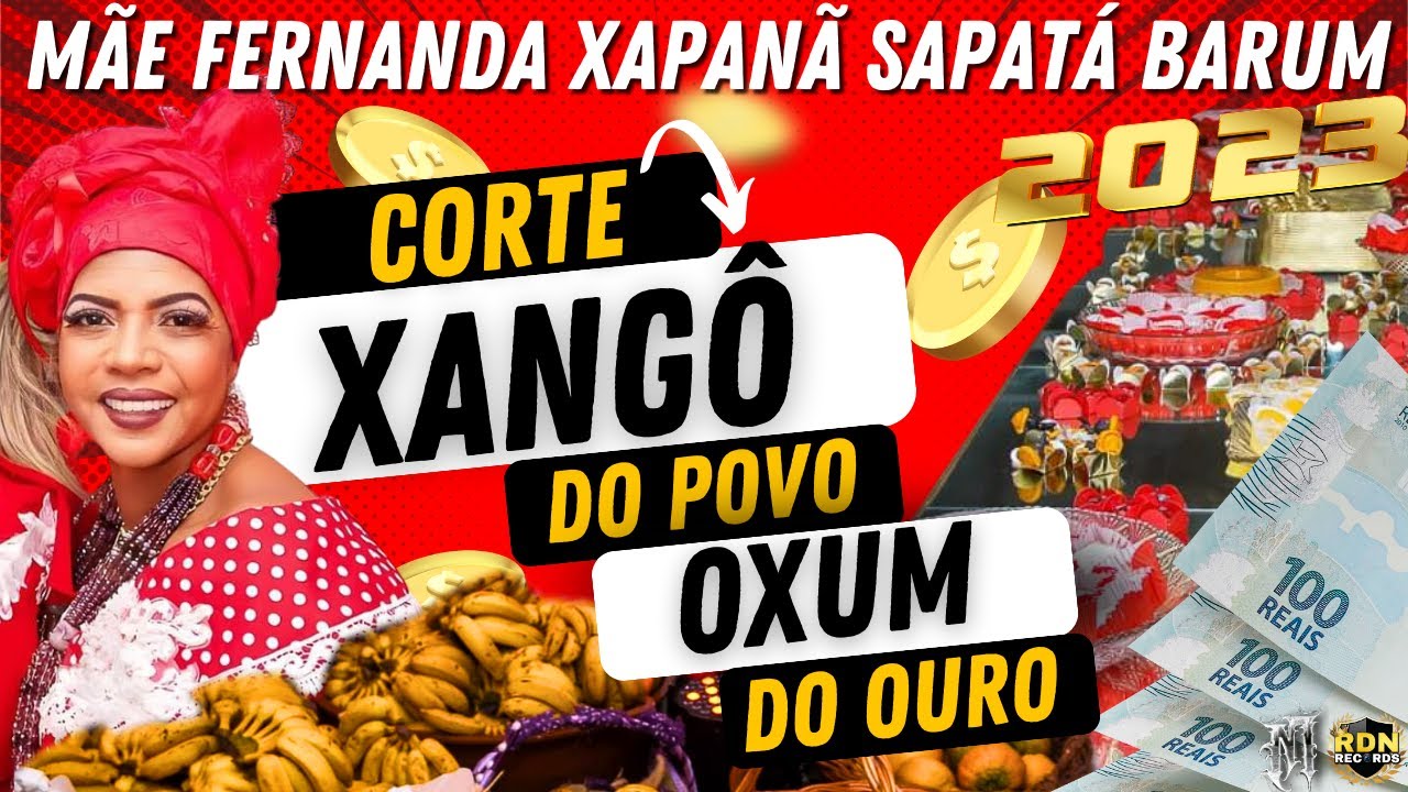 Mãe Fernanda de Xapanã corte xangô do povo e oxum do ouro e muito mais