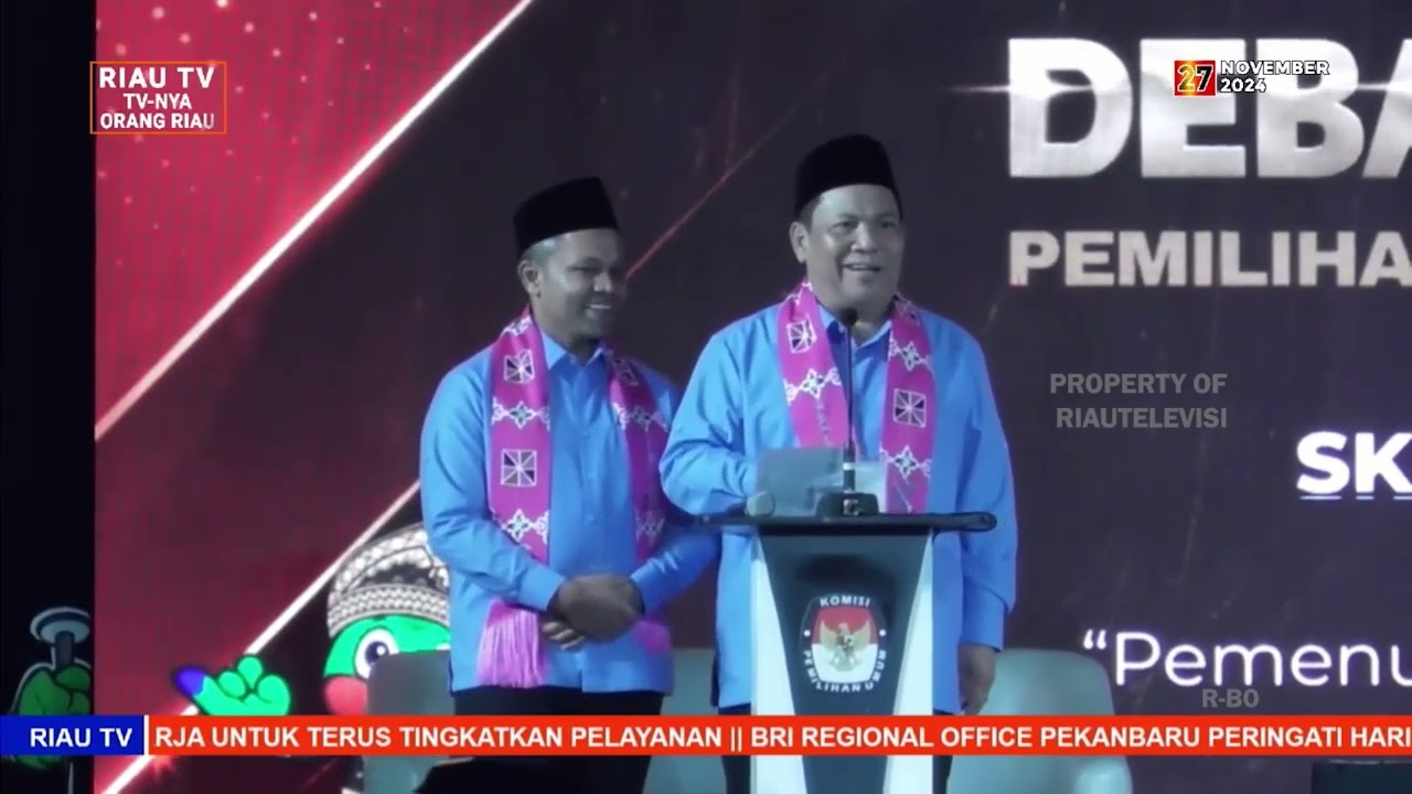 SYAMSUAR DAN SF HARYANTO BERDEBAT SOAL DEFISIT APBD RIAU