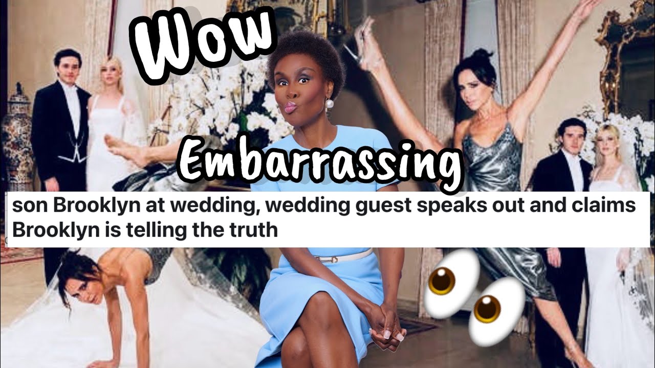 WOW!💃🏿 EXPLOSIVE DETAILS COME OUT ON HOW VICTORIA ACTUALLY DANCED AT HER SON, BROOKLYN'S WEDDING!👀💍🎂