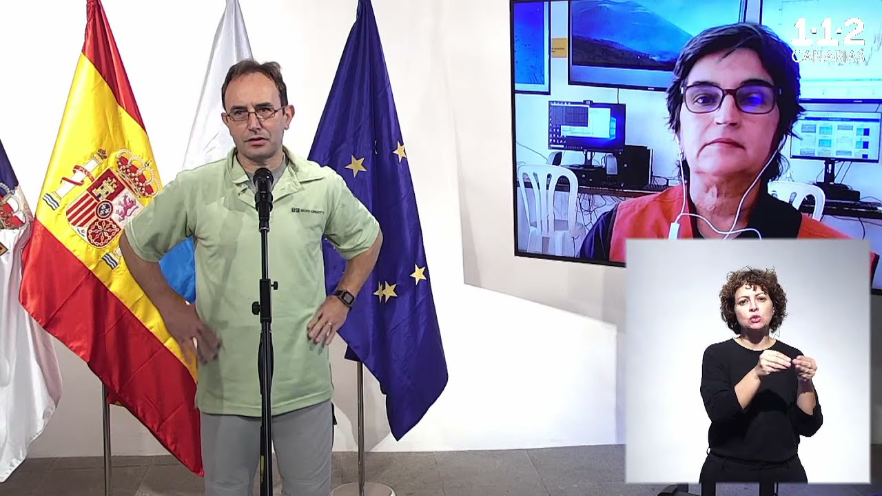 Rueda de Prensa PEVOLCA 03-12-21