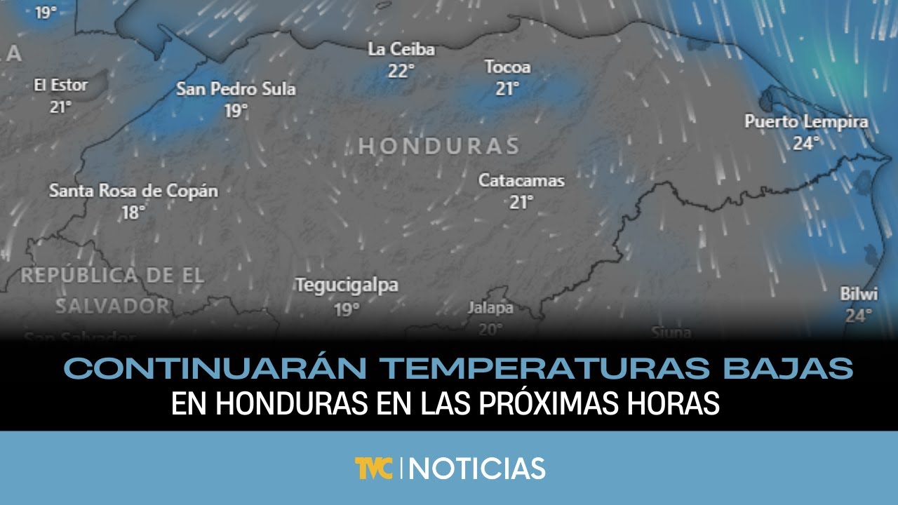 Continuarán temperaturas bajas en el territorio nacional, informa CENAOS