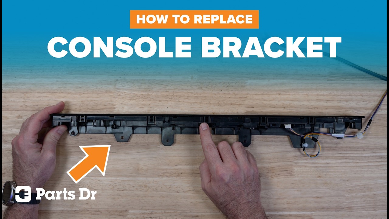 Замена кронштейна панели управления посудомоечной машины GE | WD12X33954 | Ослабленные элементы у...