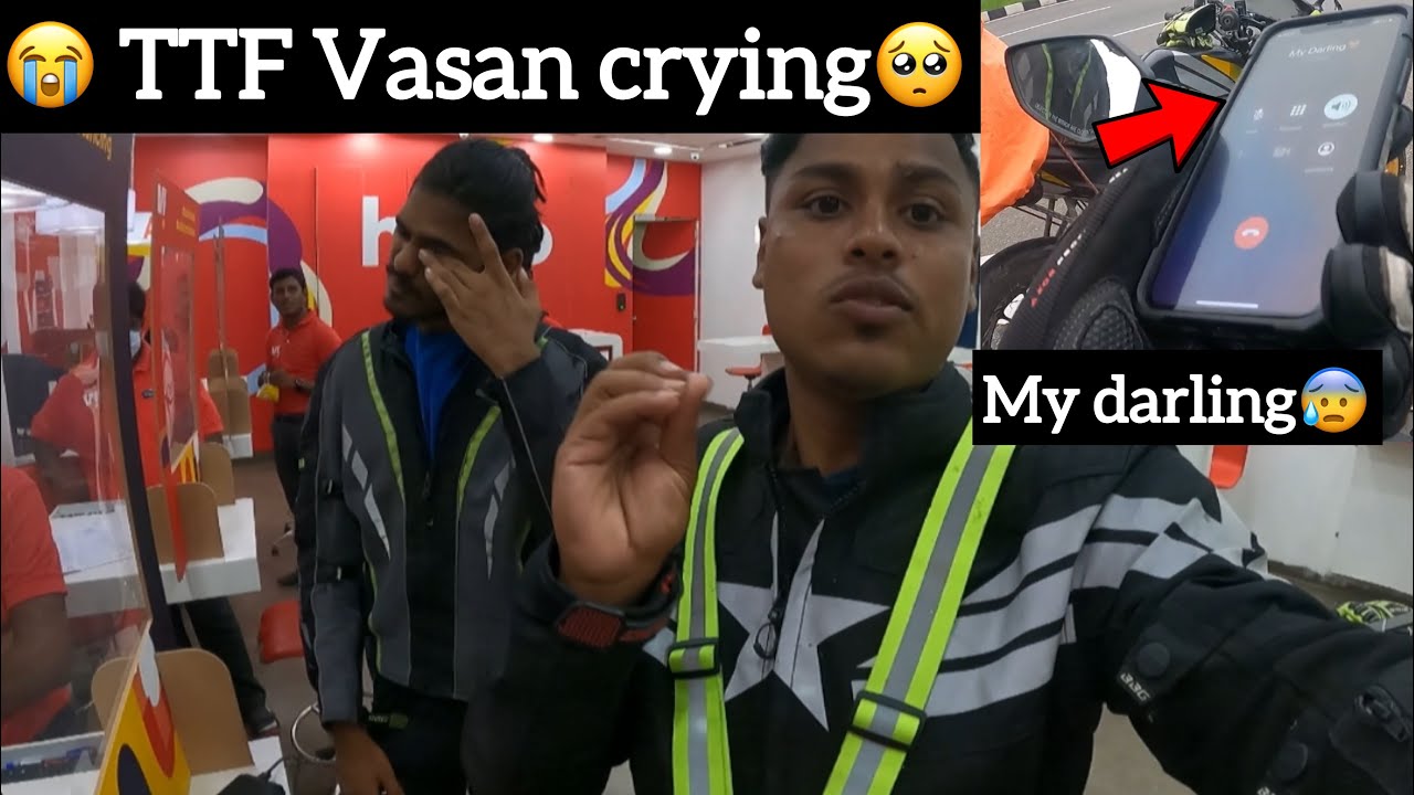 😭TTF Vasan is crying🥺 | He lost is mobile | My darling❤️|@TwinThrottlers_TTF|@Contentillamamey. |TTF