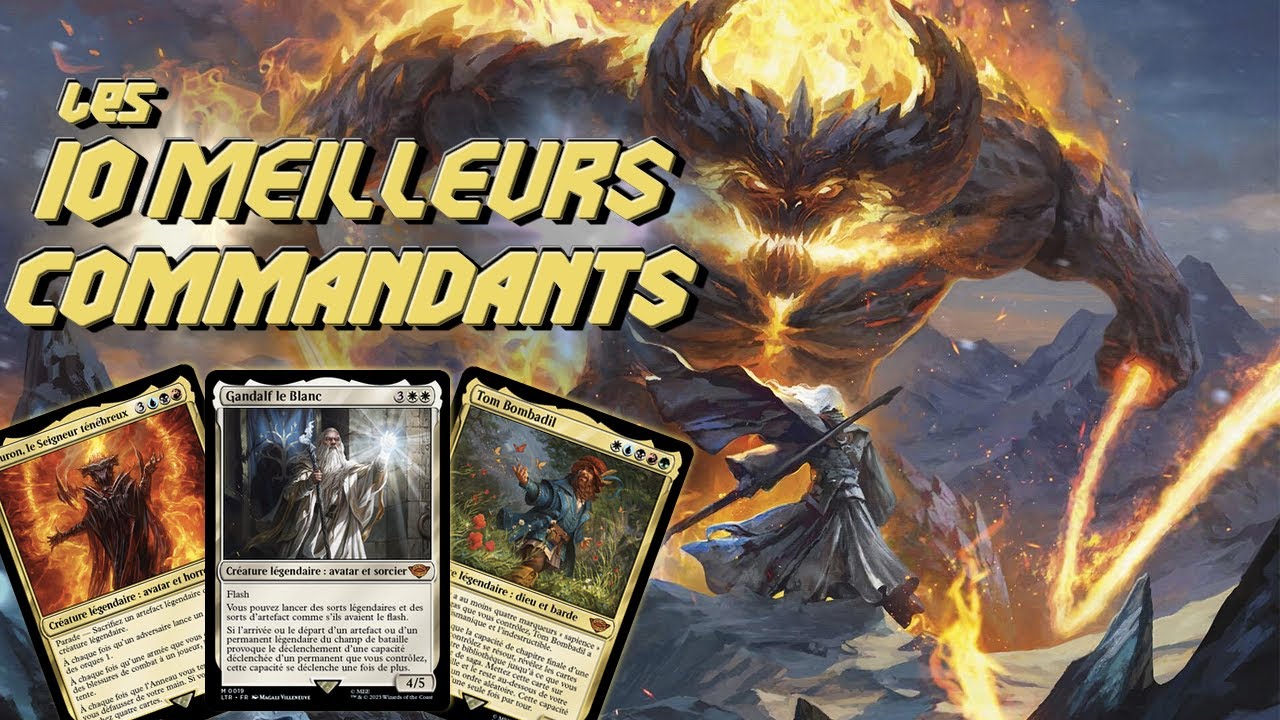 Les 10 meilleurs Commandants du Seigneur des Anneaux