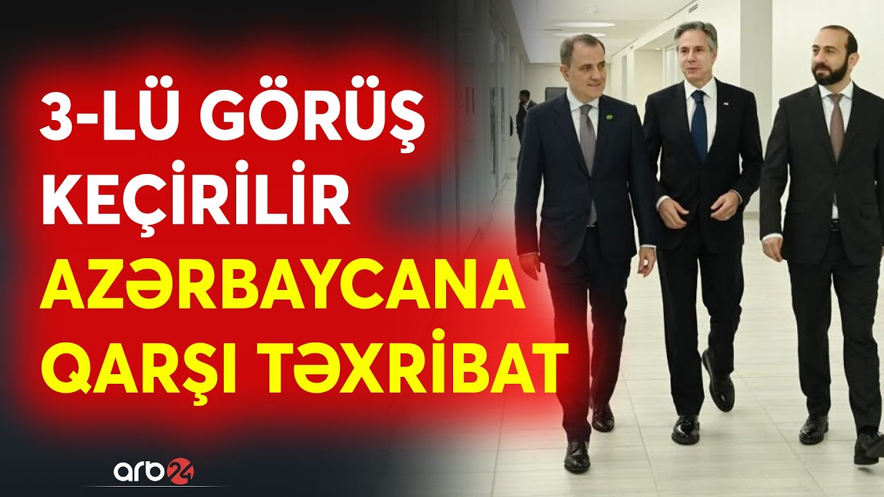 SON DƏQİQƏ! Nazirlər ABŞ-də görüşdü - Azərbaycana qarşı təxribat - Mirzoyana vədlər verildi - CANLI