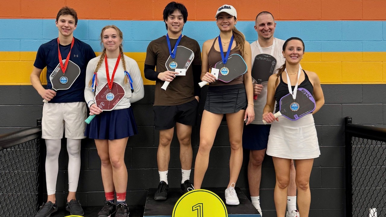1st place Mixed Doubles 4.34 - 4.66 Sub-zero Showdown at Pints and Paddle on February 20, 2026