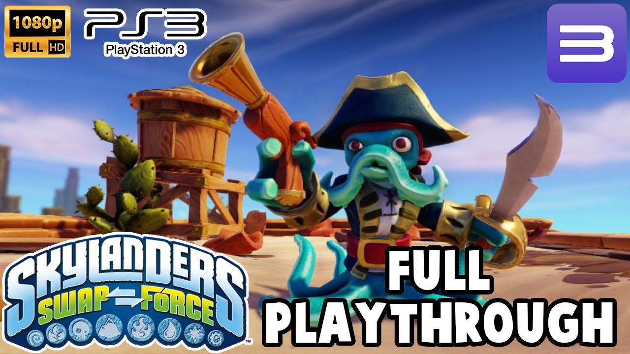 Skylanders Swap Force - Full Playthrough - PS3 HD Gameplay (RPCS3)