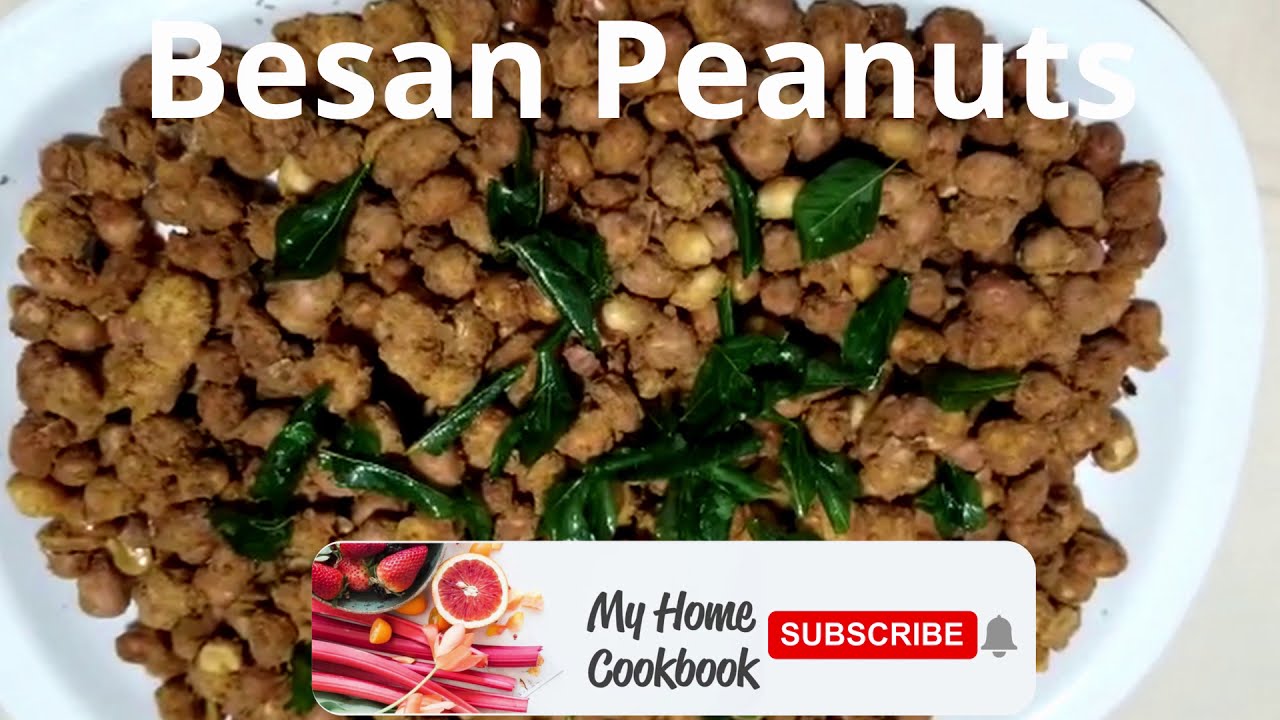 Besan Coated Peanuts - Quick and Easy Snacks for Evening