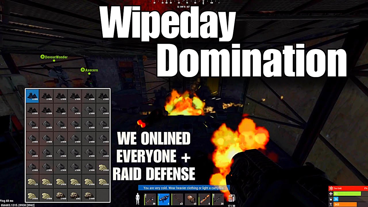 Wipeday Domination - Rust Console