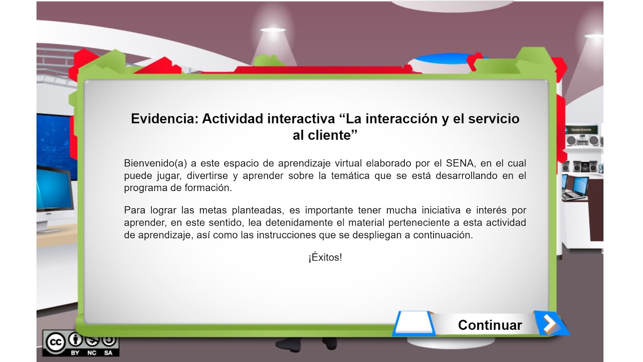 Evidencia: Actividad interactiva “La interacción y el servicio al cliente” AA3 - SENA 2023
