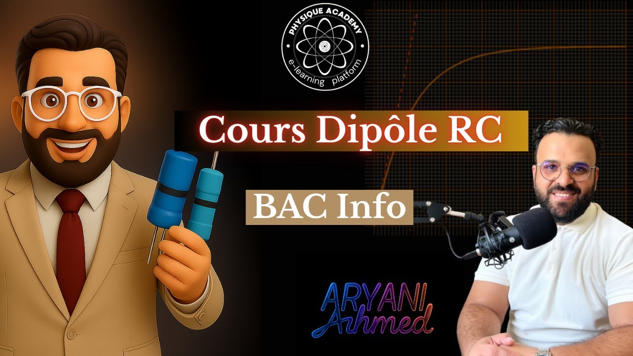 🔴Rec | LIVE | Cours complet : Dipôle RC (BAC INFO)