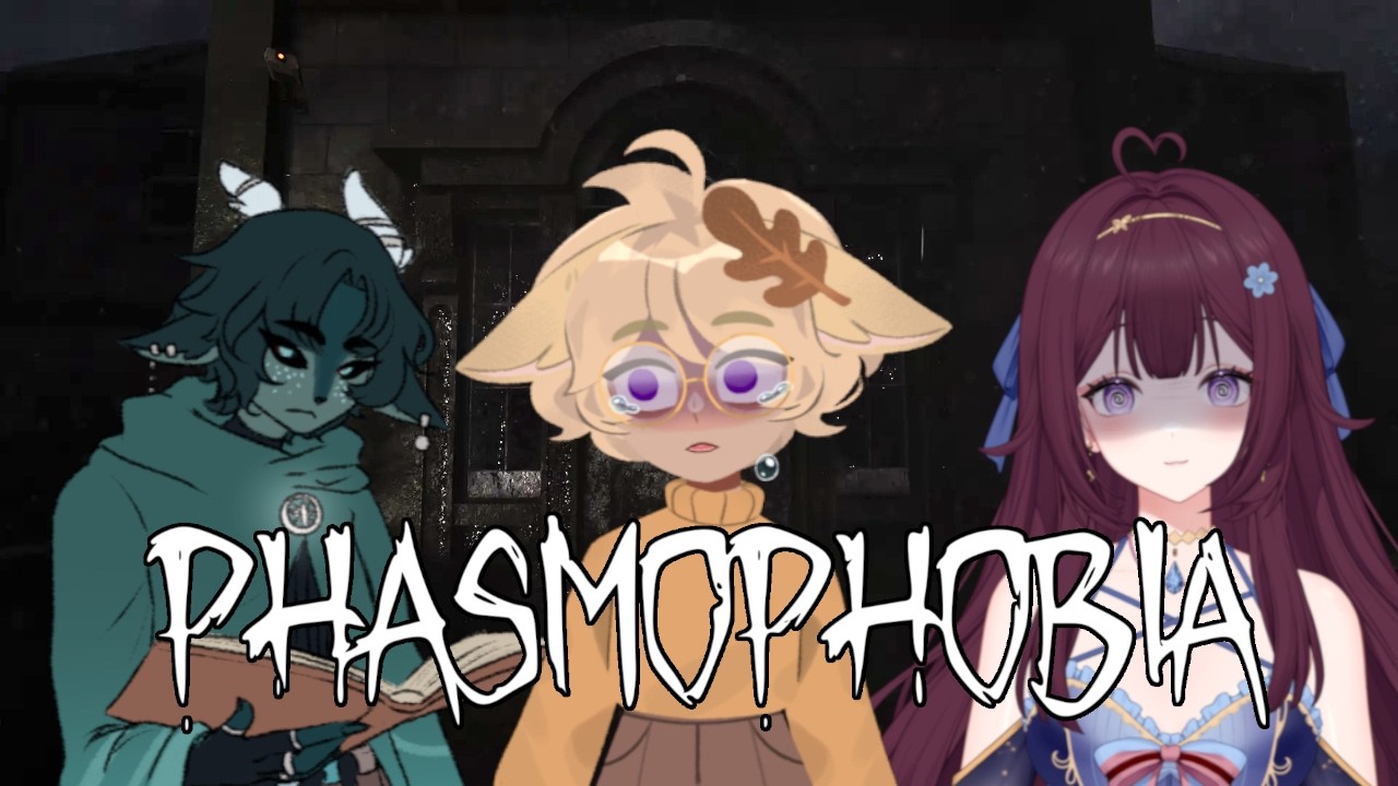 Flirting With Ghosts With The Homies  | Phasmophobia | @kanamonbun @Petrichor_SP2