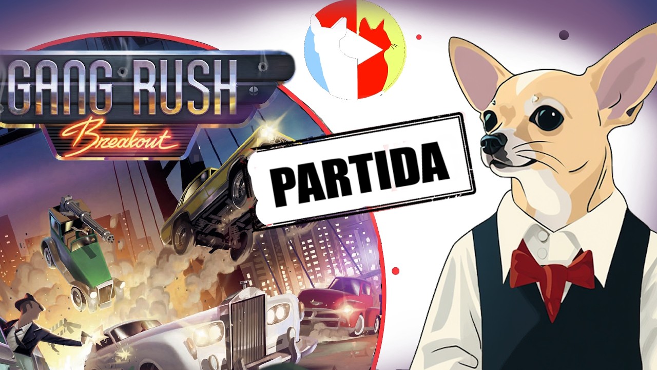 GANG RUSH BREAKOUT - PARTIDA a 3 JUGADORES | Choques, traiciones y fuga explosiva 🚗💥