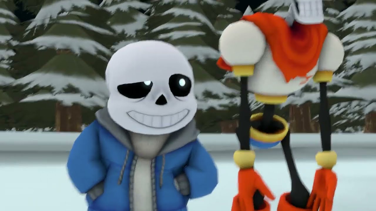 [UNDERTALE/SFM] Papyrus I burnt the water part 2