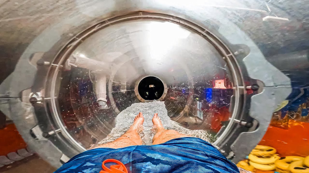 Mars Mission Water Slide at Kristall Palm Beach