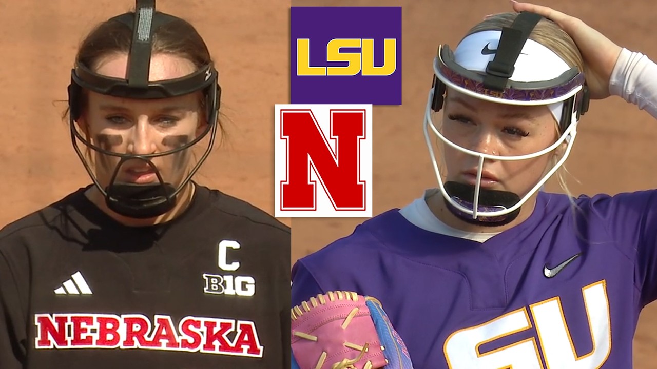 #8 Nebraska vs #10 LSU Women's College Softball Highlights Full Game 2026