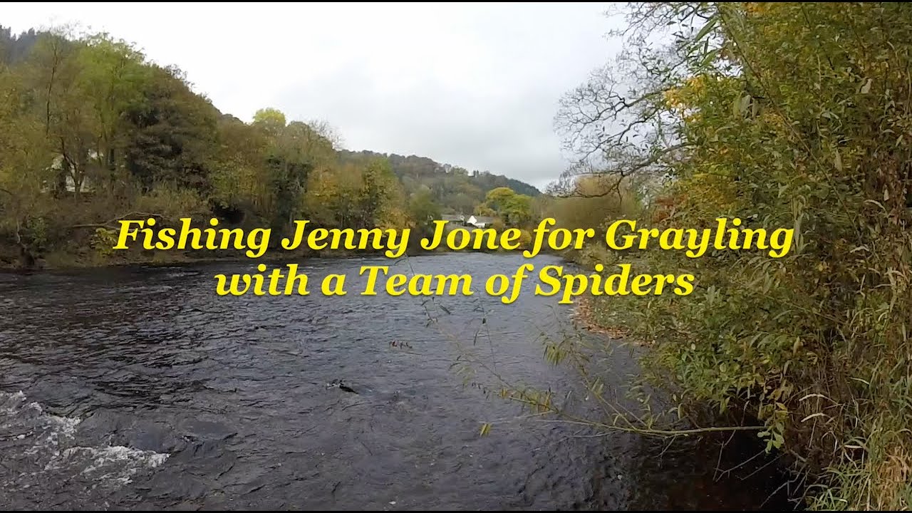 Fishing Jenny Jones for Welsh Dee Grayling