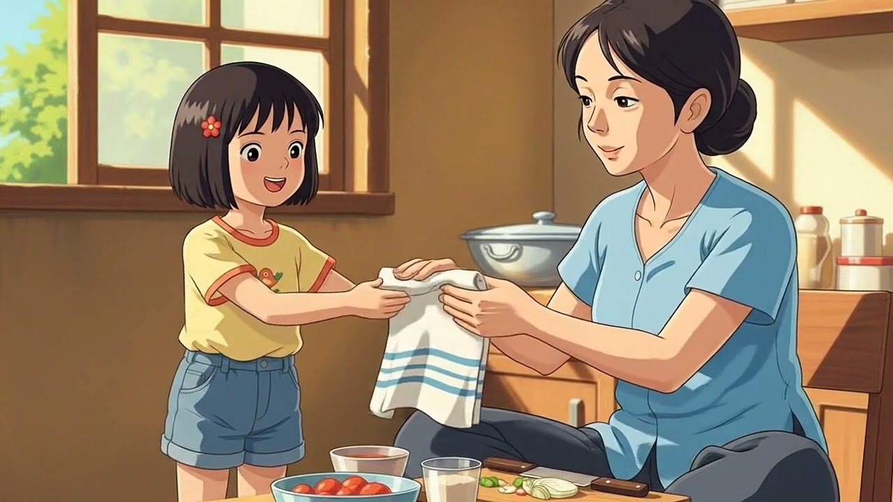 A Morning of Traditional Pho in a Hanoi Home - Ghibli Style