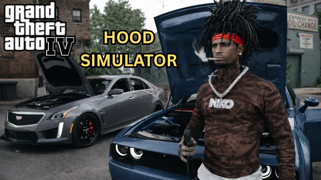 Я превратил GTA 4 в реалистичный симулятор гетто с помощью модов.