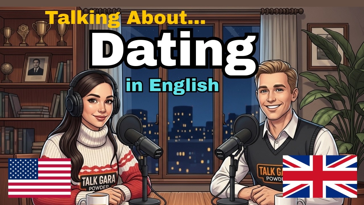 How to talk about dating in English | Easy English conversation practice