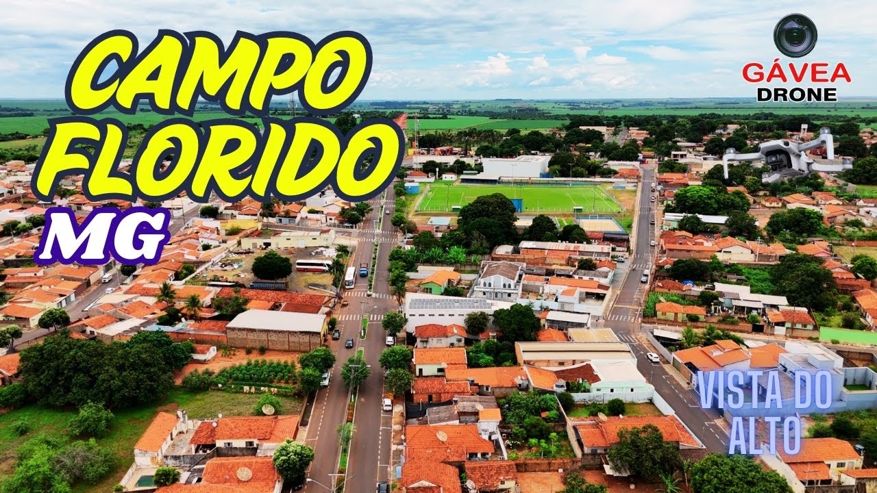 Campo Florido MG - Vista do Alto