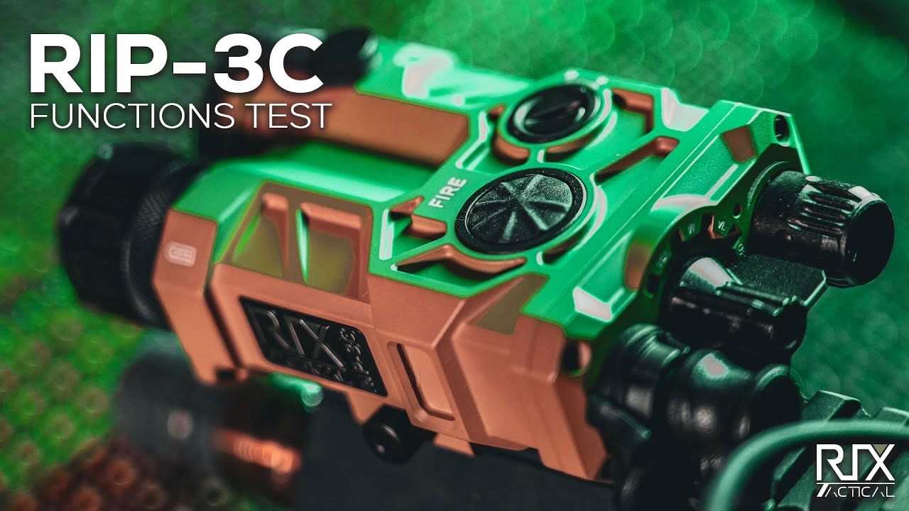 RIX RIP-3C IN THE DARK & NIGHTVISION?