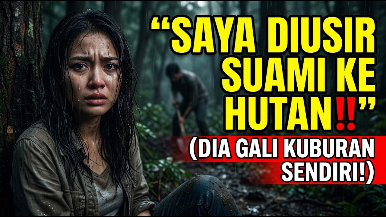 Diusir Suami ke Tengah Hutan ‼️ Aku Bangkit Saat Ia Tak Sadar Sedang Menggali Kuburnya Sendiri ‼️