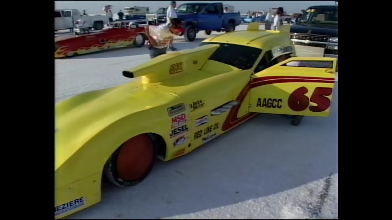 Crosley Comp Coupe Crash @ Bonneville @ Over 300 MPH  w/ Earl Wooden