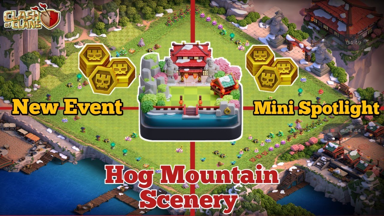 Event Mini Spotlight | Hog Mountain Scenery  || CLASH OF CLANS