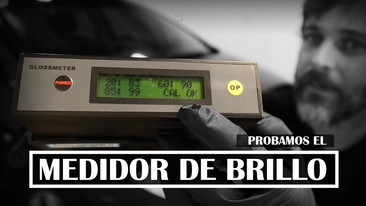 Como usar un MEDIDOR DE BRILLO  - Brillometro o Gloss Meter