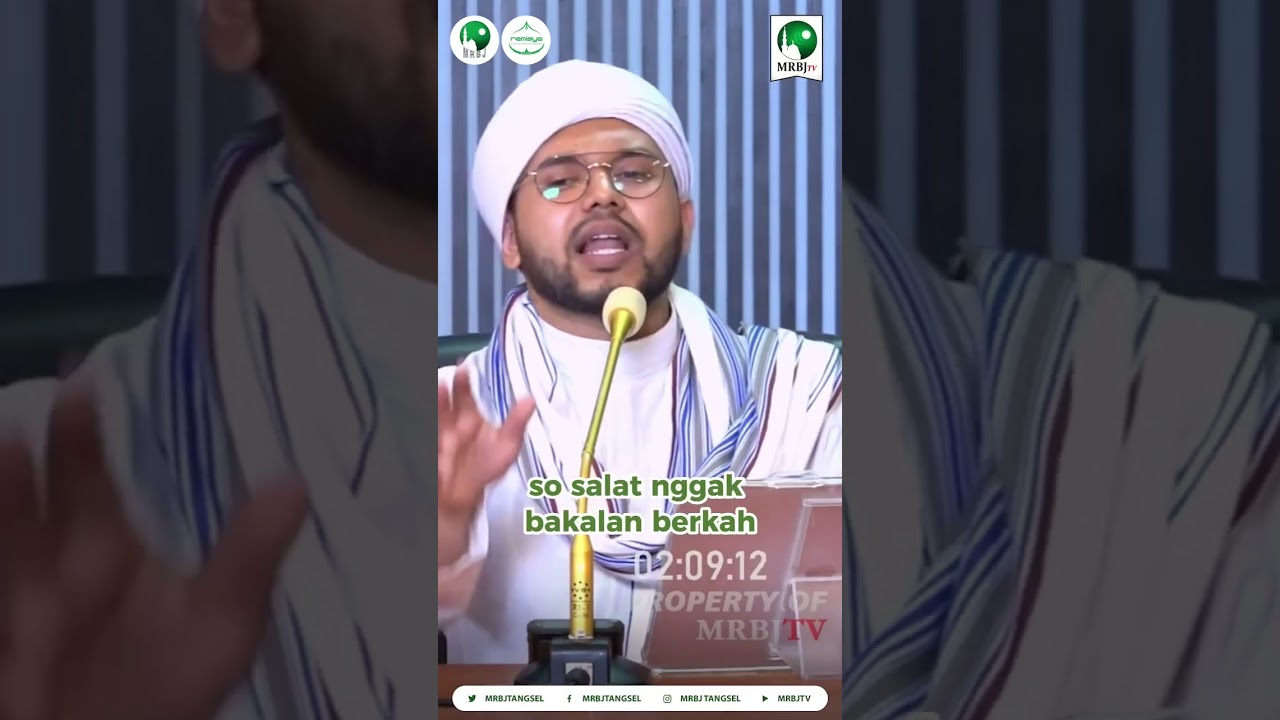 JANGAN NINGGALIN SOLAT #habibalwifargas #sholat #mrbjtangsel