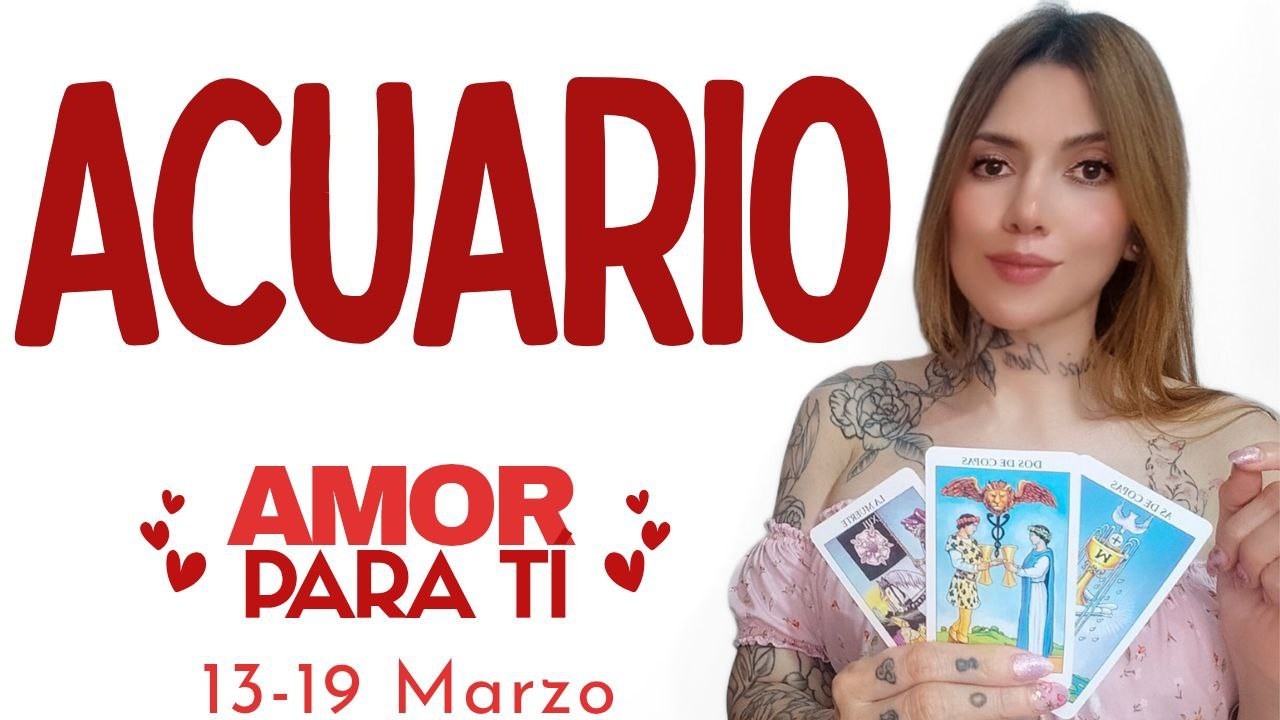 ACUARIO ♒ AMOR ❤️ ALGUIEN NO LA PASA BIEN, PIENSA MUCHO EN TI 💞 QUIERES ALGO Y ESA PERSONA TAMBIÉN 👀