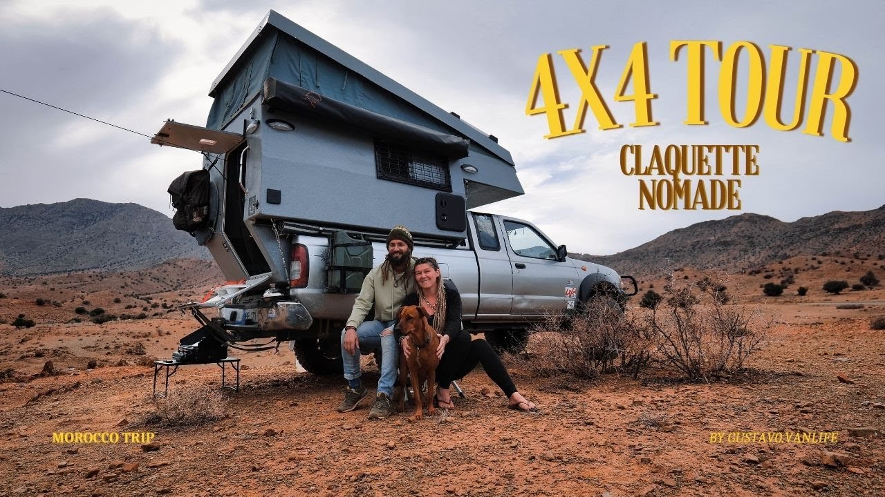 VAN TOUR 4X4 CELLULE AMÉNAGÉ | Un voyage hors des sentiers battus à travers l'Afrique 🌍